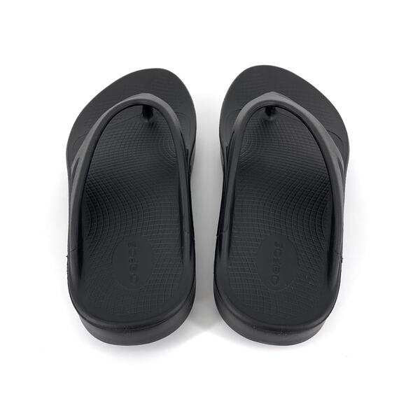 OOFOS OOriginal Sandal Black Unisex M9 / W11 - Picture 5 of 8
